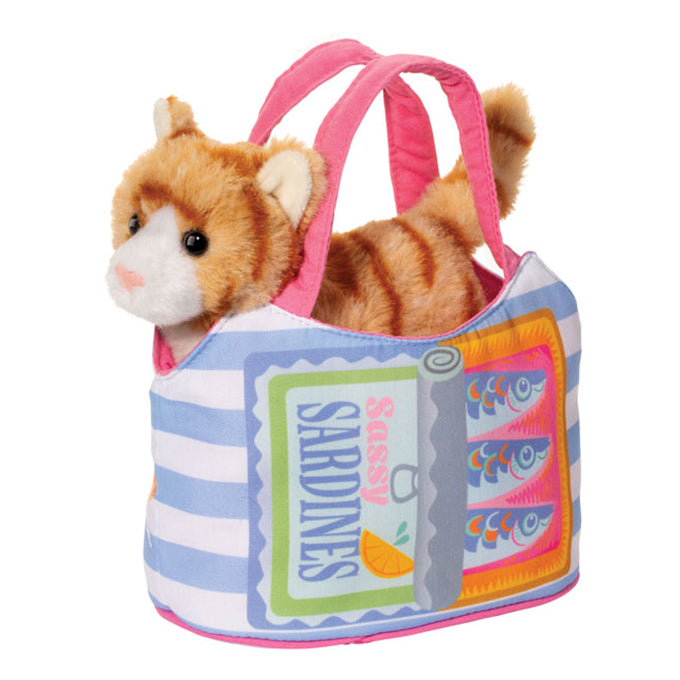 Sardine Sassy Pet Sak with Striped Cat | Douglas