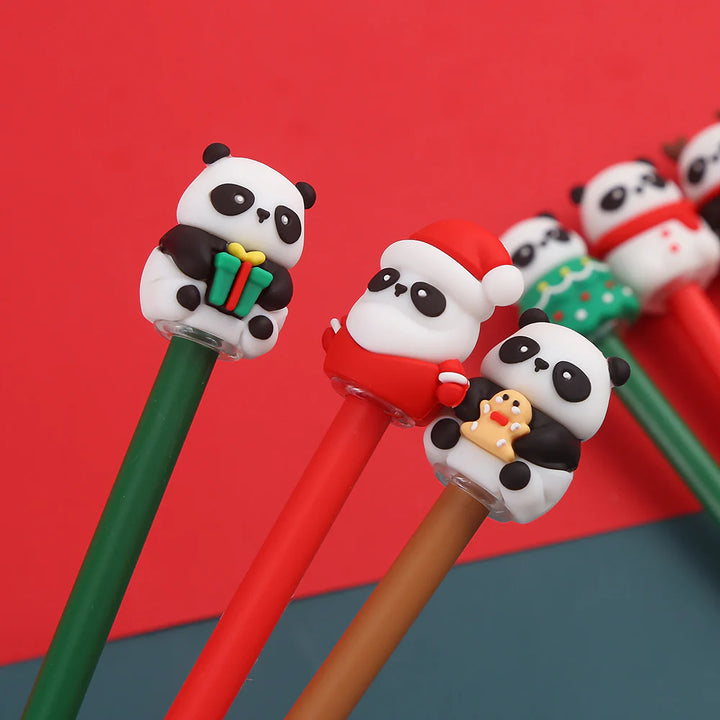 Christmas Panda Gel Pens