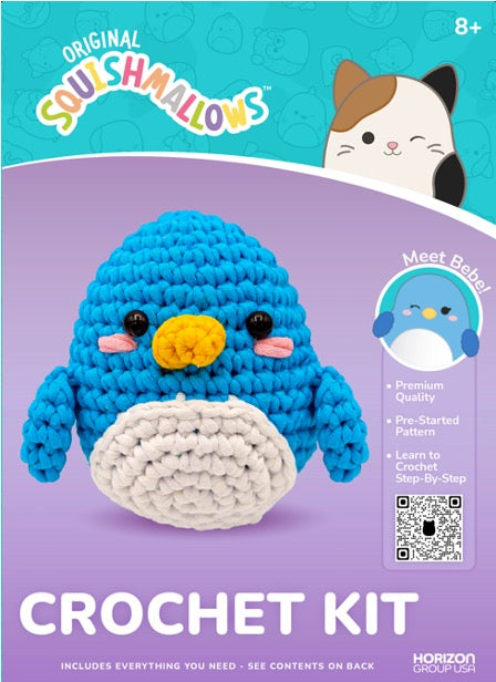 Squishmallow™ Crochet Kit - Bebe Penguin | US Toy