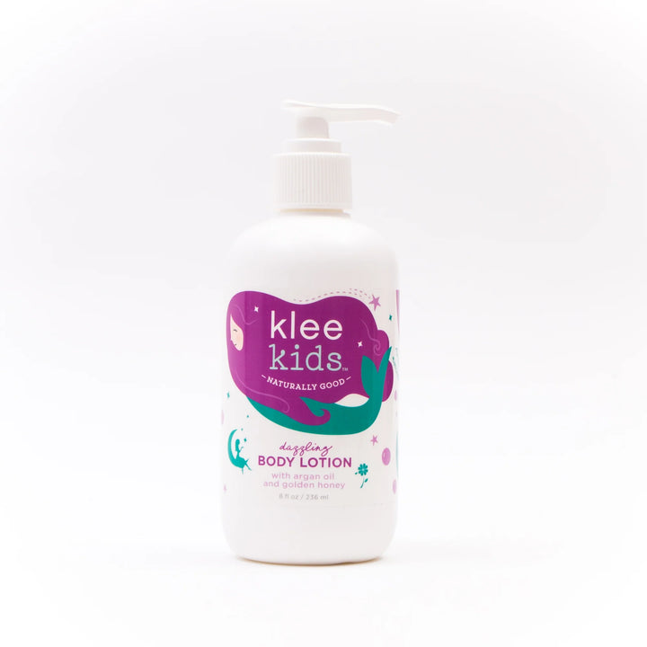 Dazzling Body Lotion - With Argan Oil and Golden Honey, 8 oz | Klee Kids