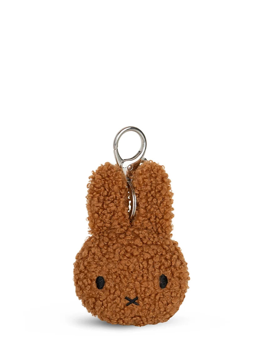 Miffy Flat Keychain ECO Tiny Teddy Cinnamon - 4" | Bon Ton Toys