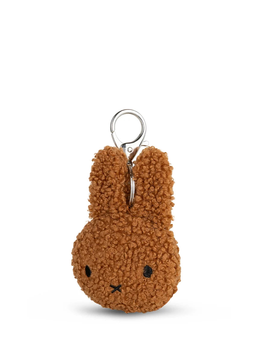 Miffy Flat Keychain ECO Tiny Teddy Cinnamon - 4" | Bon Ton Toys