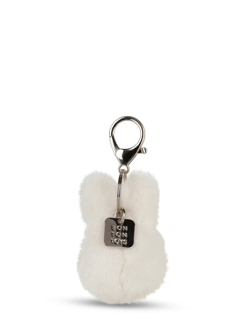 Miffy ECO Fuzzy Keychain Offwhite - 3" | Bon Ton Toys