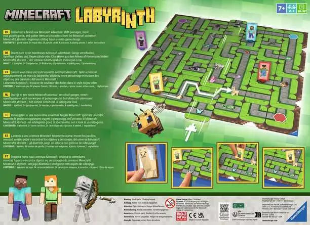 Minecraft Labyrinth | Ravensburger - LOCAL PICK UP ONLY
