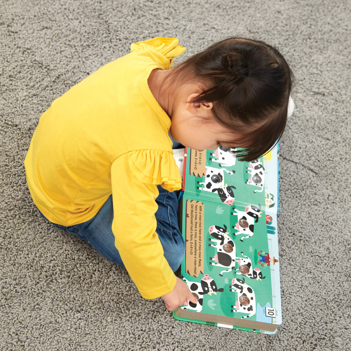 Poke-A-Dot: Old MacDonald's Farm Board Book | Melissa & Doug