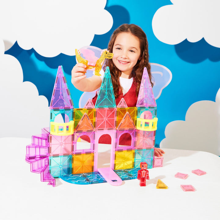 Castle DLX 48-Piece Set | Magna-Tiles - LOCAL PICK UP ONLY