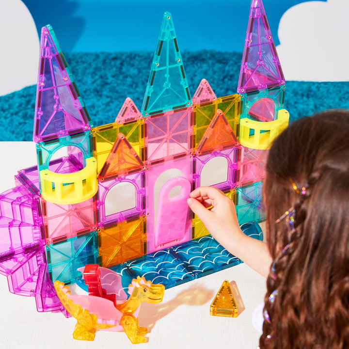 Castle DLX 48-Piece Set | Magna-Tiles - LOCAL PICK UP ONLY