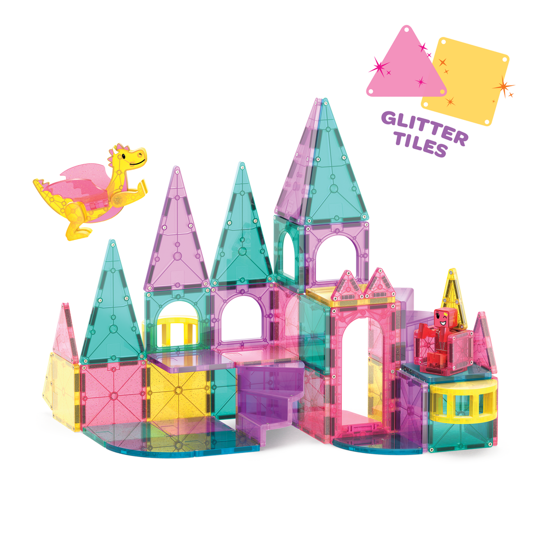 Castle DLX 48-Piece Set | Magna-Tiles - LOCAL PICK UP ONLY