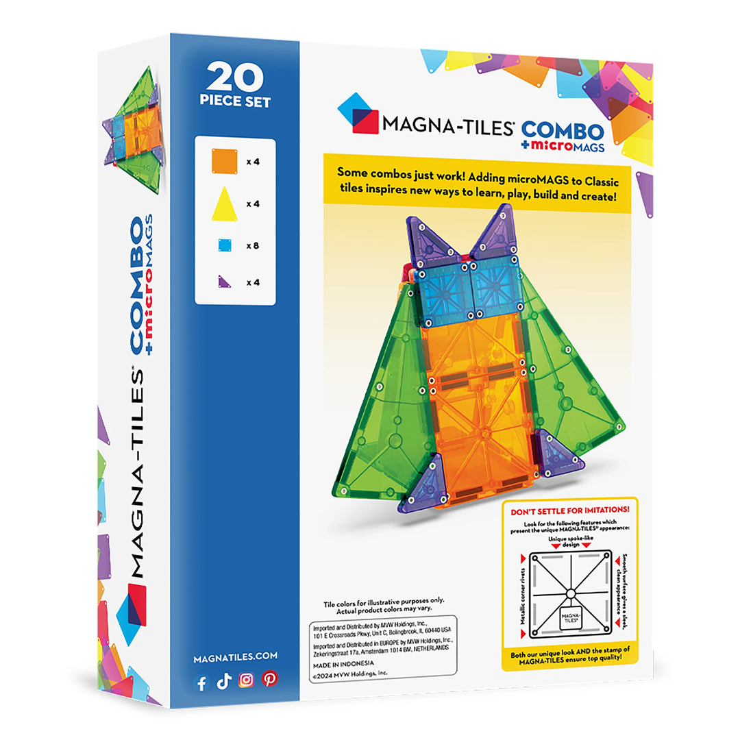 Combo 20 Piece Set | Magna-Tiles
