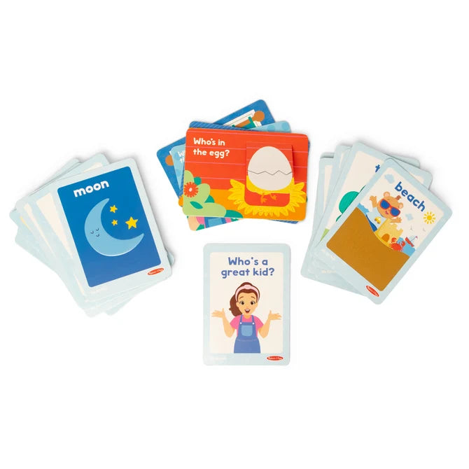 Ms. Rachel™ First Words Sensory Cards | Melissa & Doug