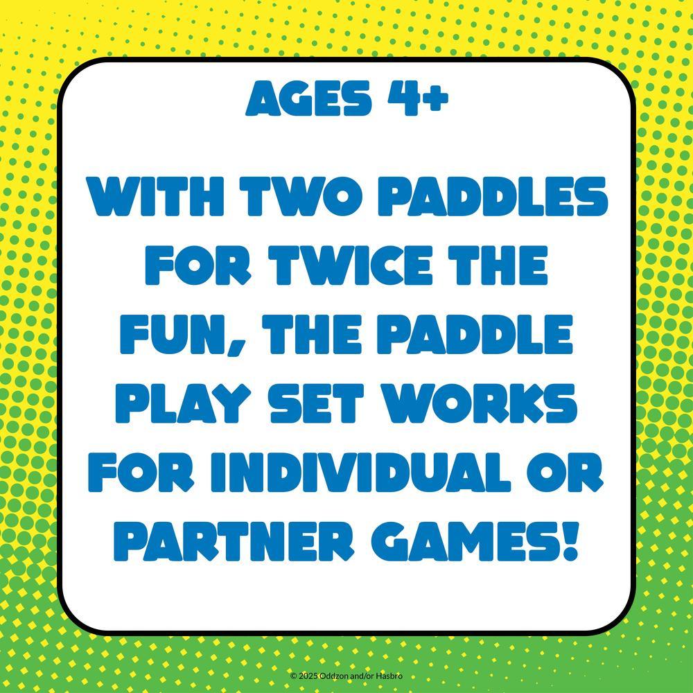 Koosh Double Paddle Set - Neon | Play Monster