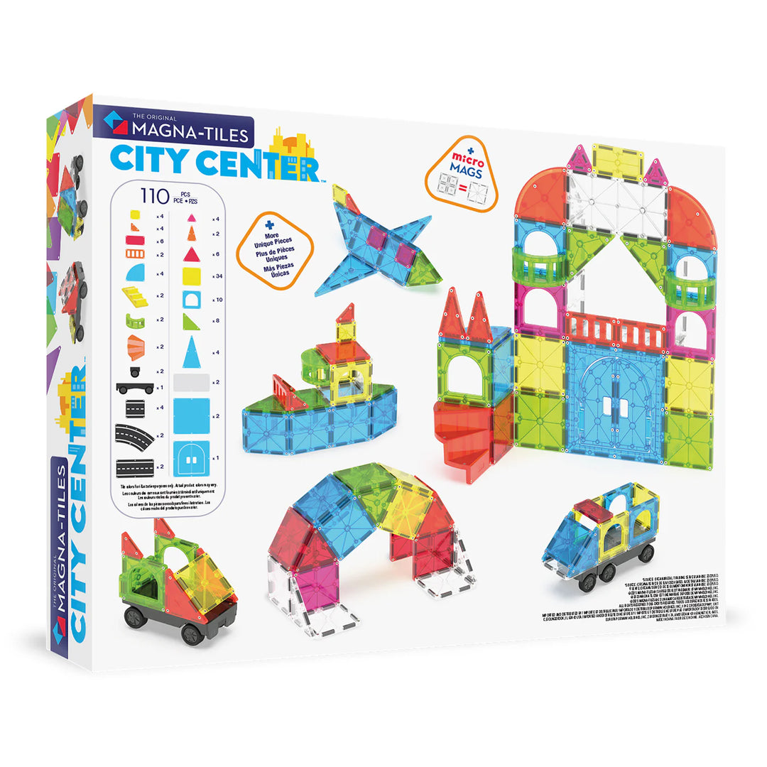 City Center 110-Piece Set | Magna-Tiles LOCAL PICKUP ONLY