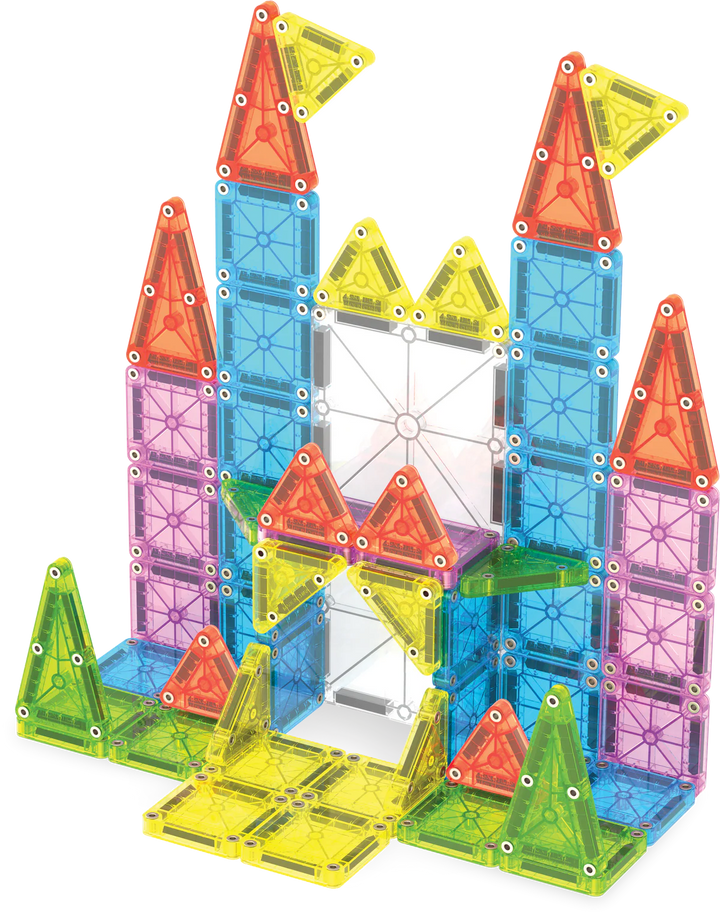 microMAGS 55-Piece Deluxe Travel Set | Magna-Tiles