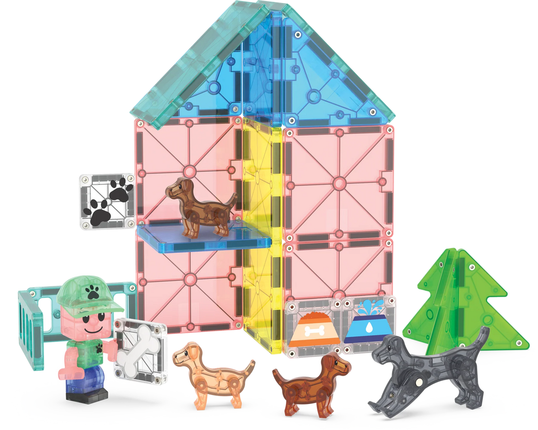 Puppy Park 27-Piece Set | Magna-Tiles