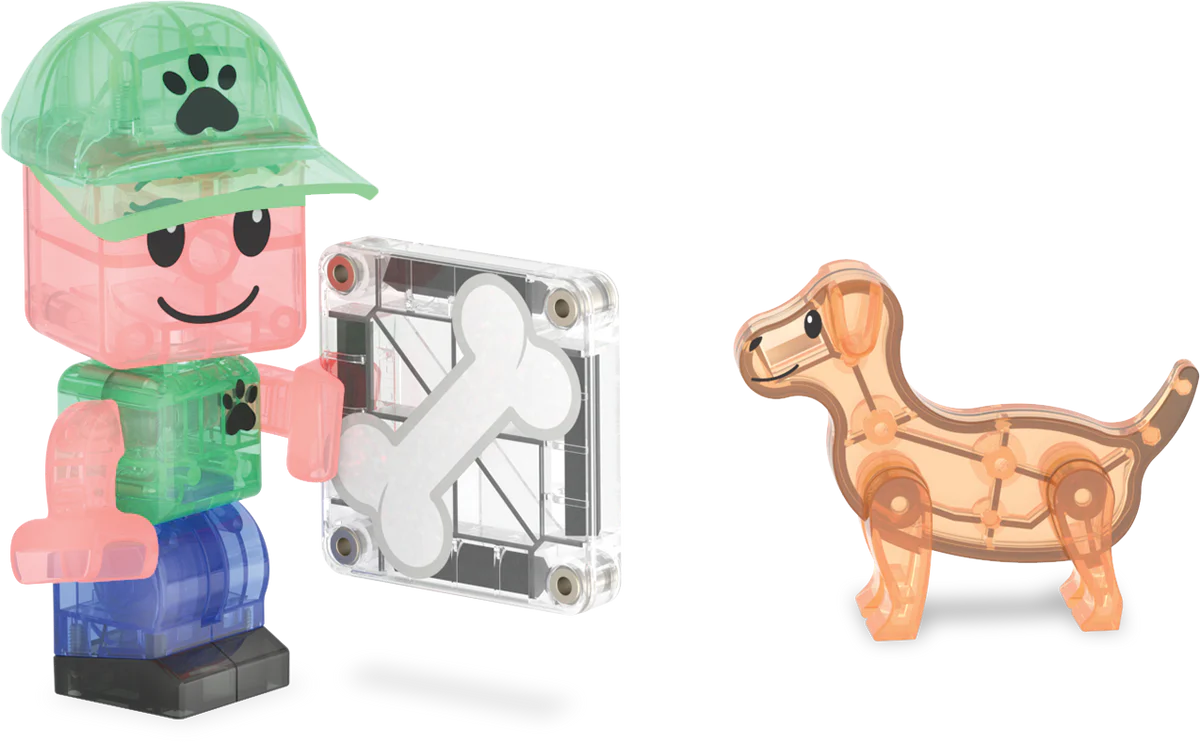 Puppy Park 27-Piece Set | Magna-Tiles