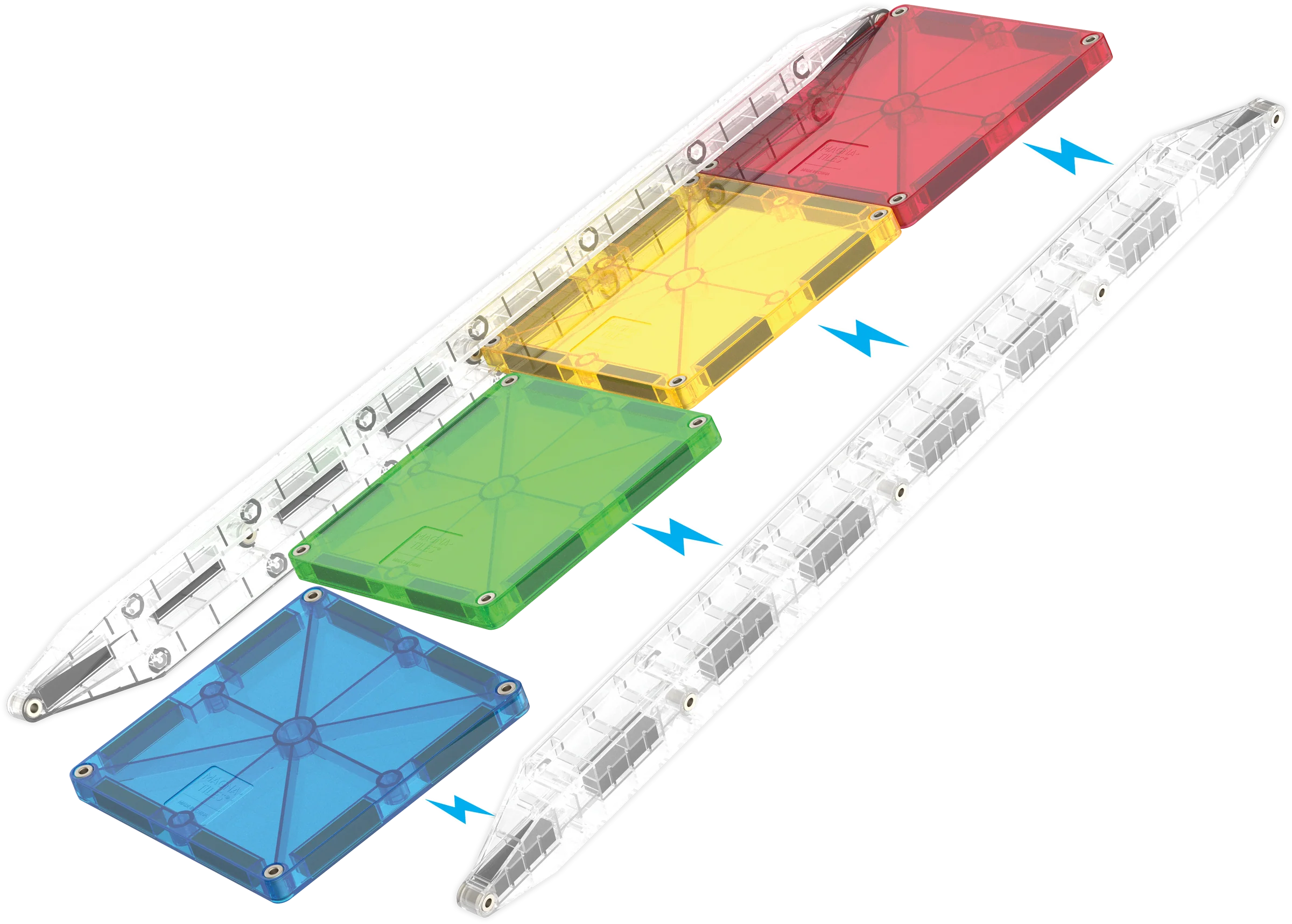 Rail Racers 33-Piece Set | Magna-Tiles®  - LOCAL PICK UP ONLY