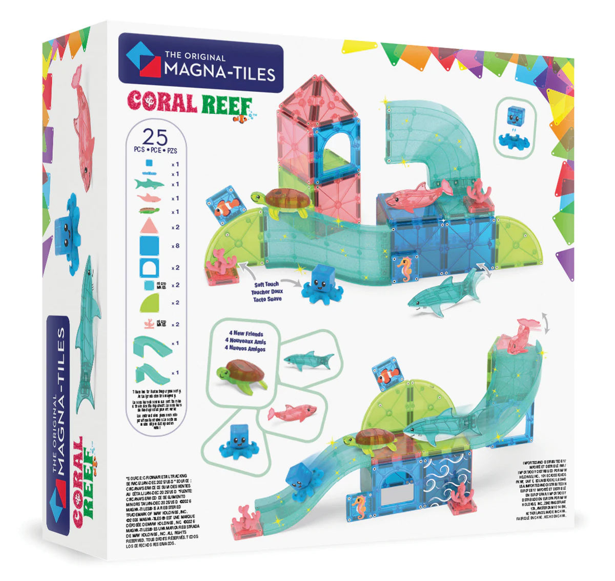 Coral Reef 25-Piece Set | Magna-Tiles