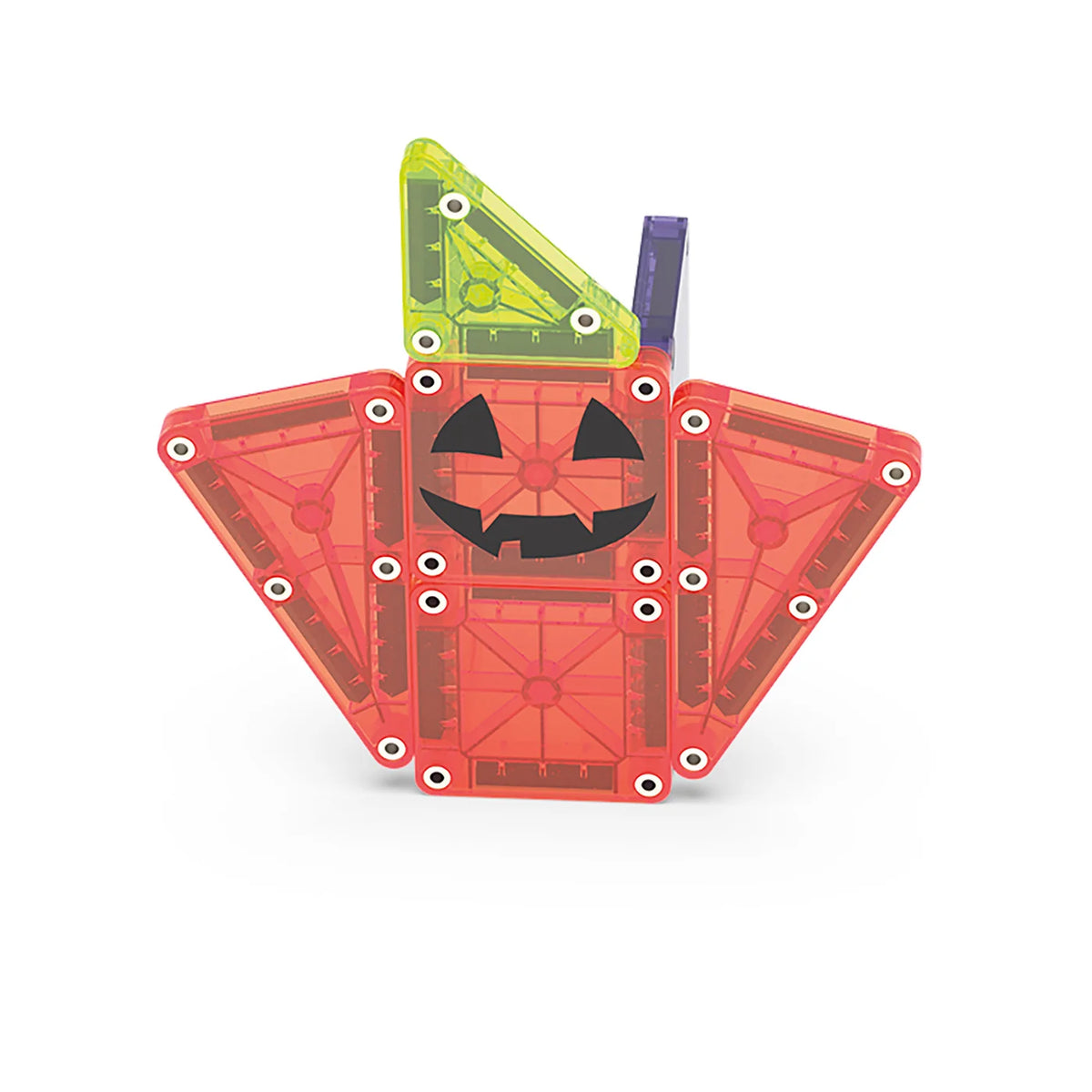 microMAGS Spooky 24 Piece Travel Set | Magna-Tiles