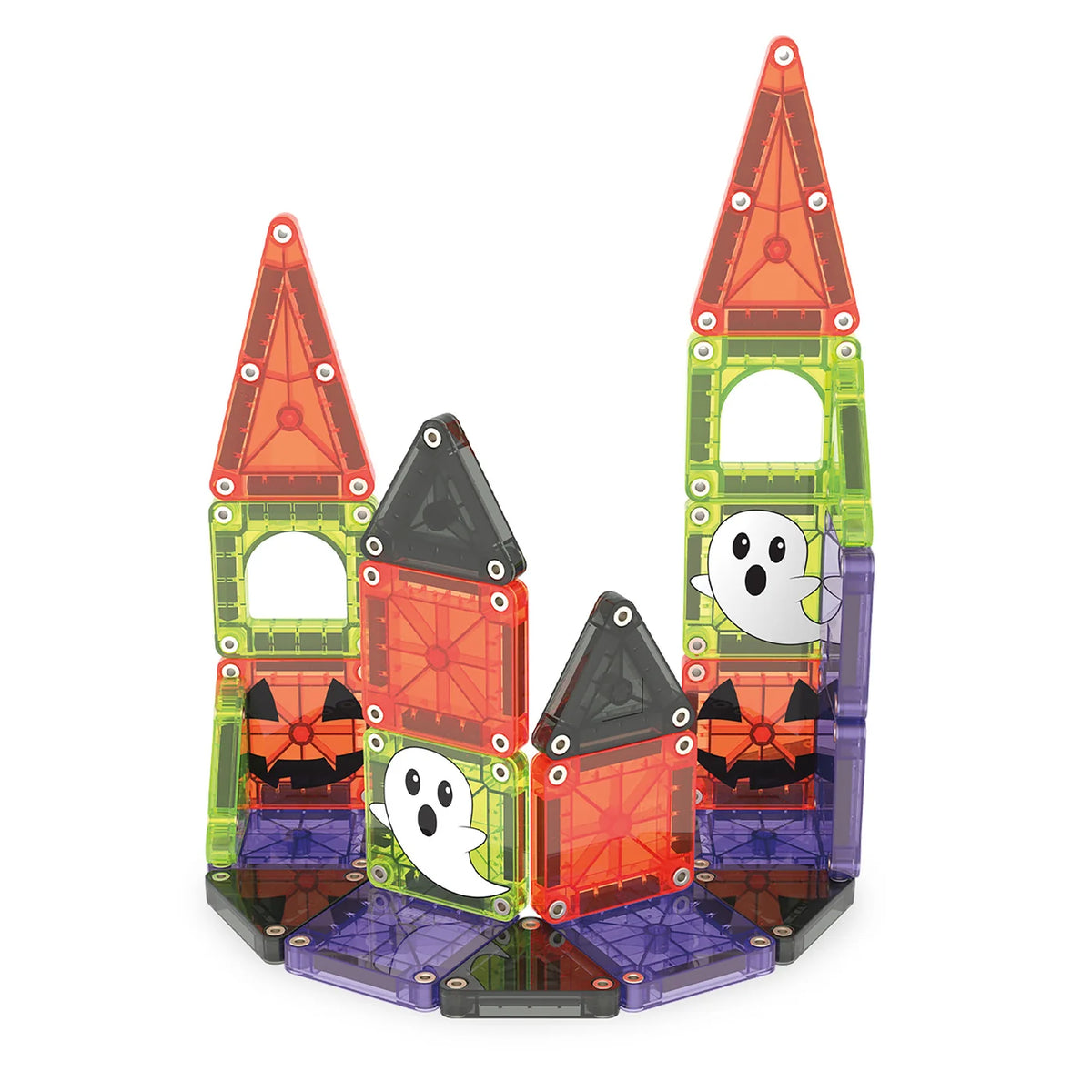 microMAGS Spooky 24 Piece Travel Set | Magna-Tiles