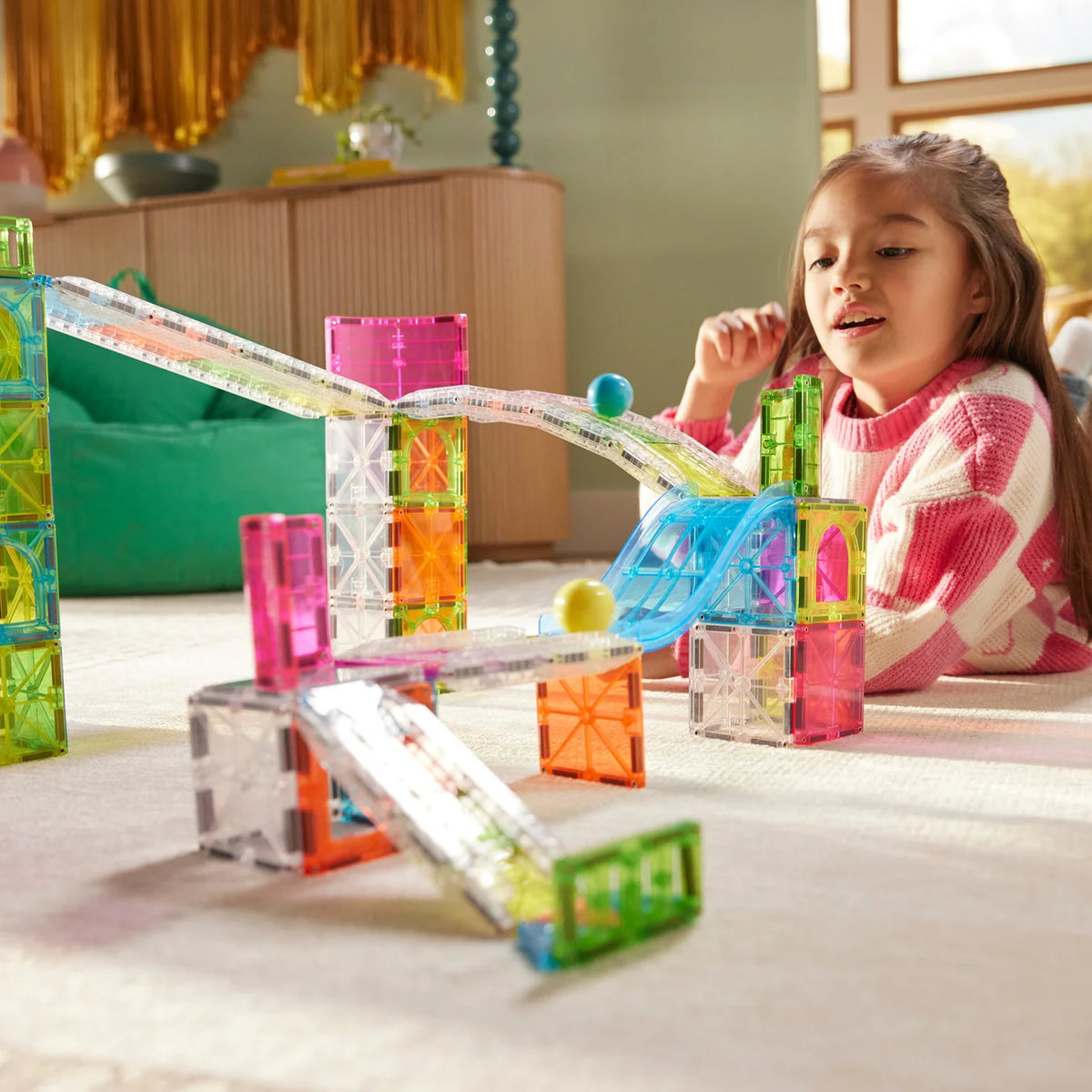 Rail Racers Max 80-Piece Set | Magna-Tiles