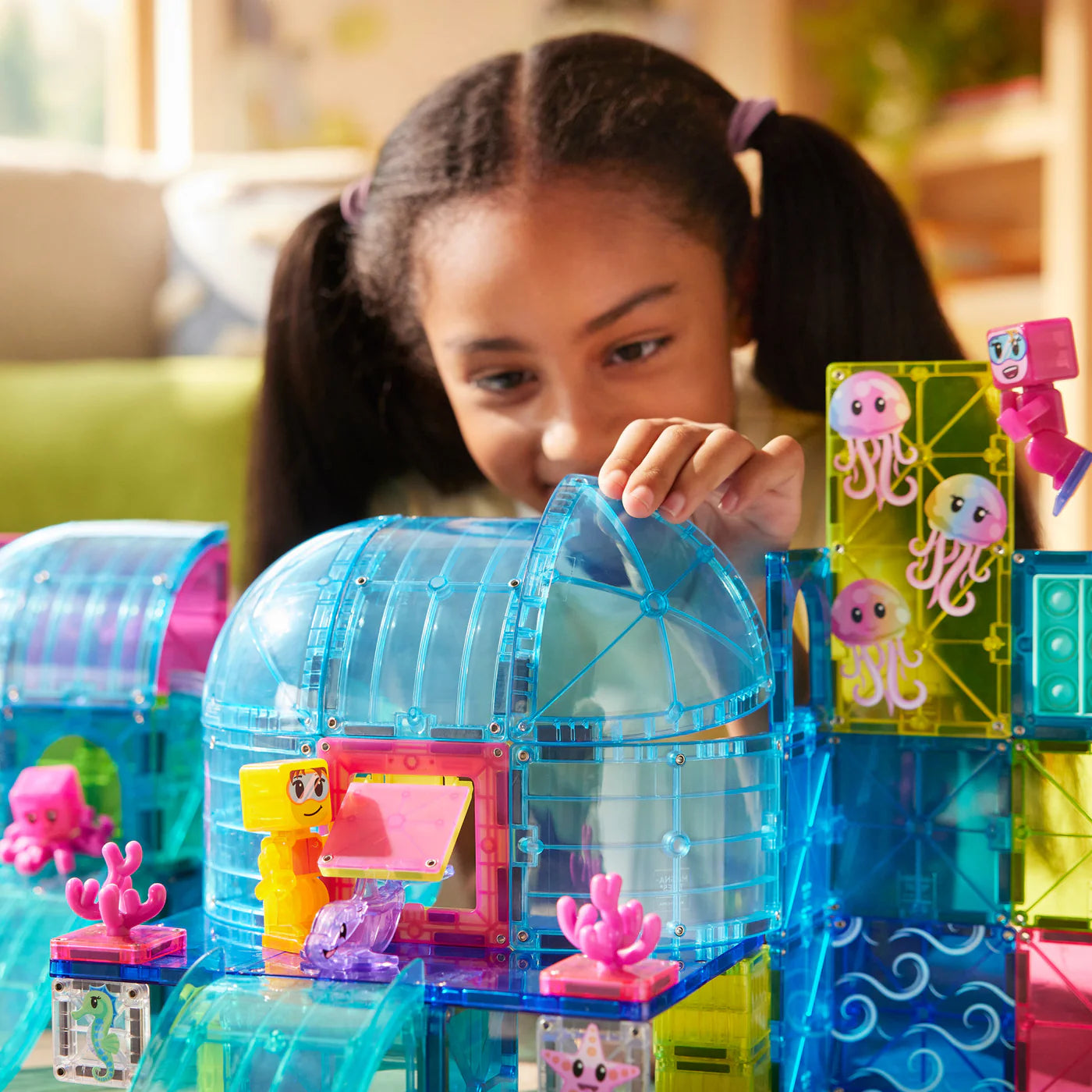 Undersea Adventure 58-Piece Set | Magna-Tiles - LOCAL PICK UP ONLY