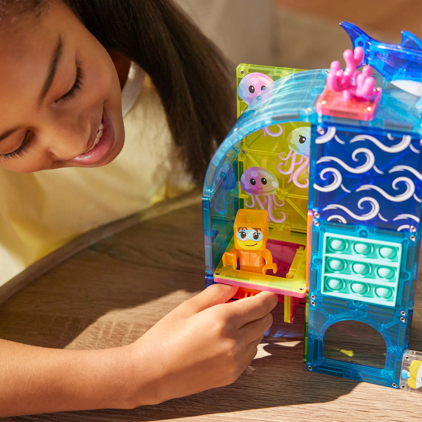 Undersea Adventure 58-Piece Set | Magna-Tiles - LOCAL PICK UP ONLY