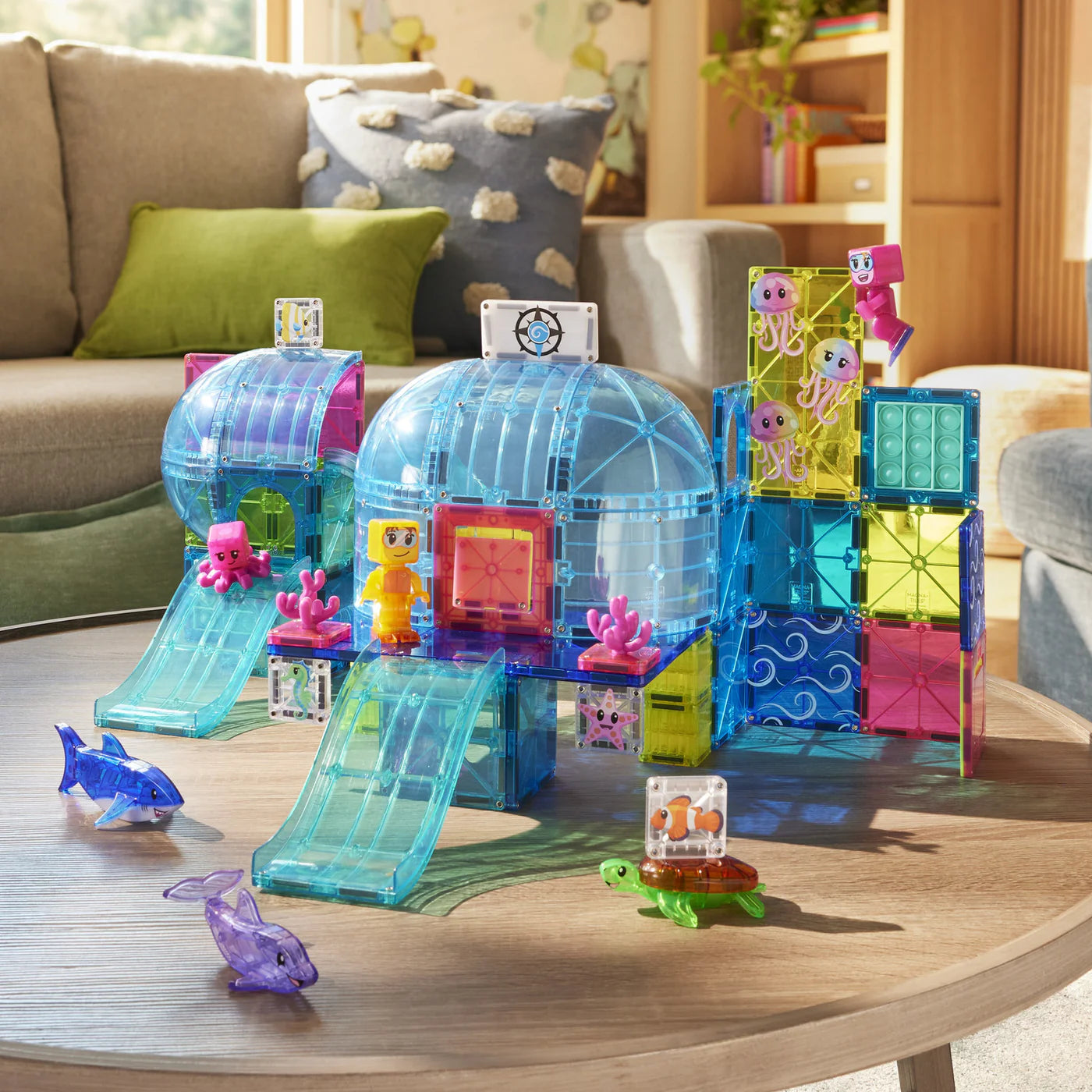 Undersea Adventure 58-Piece Set | Magna-Tiles - LOCAL PICK UP ONLY