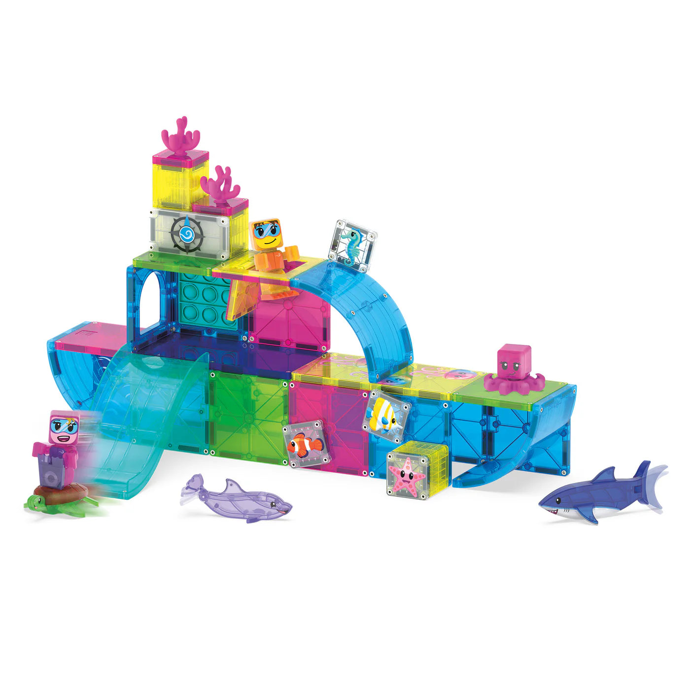 Undersea Adventure 58-Piece Set | Magna-Tiles - LOCAL PICK UP ONLY