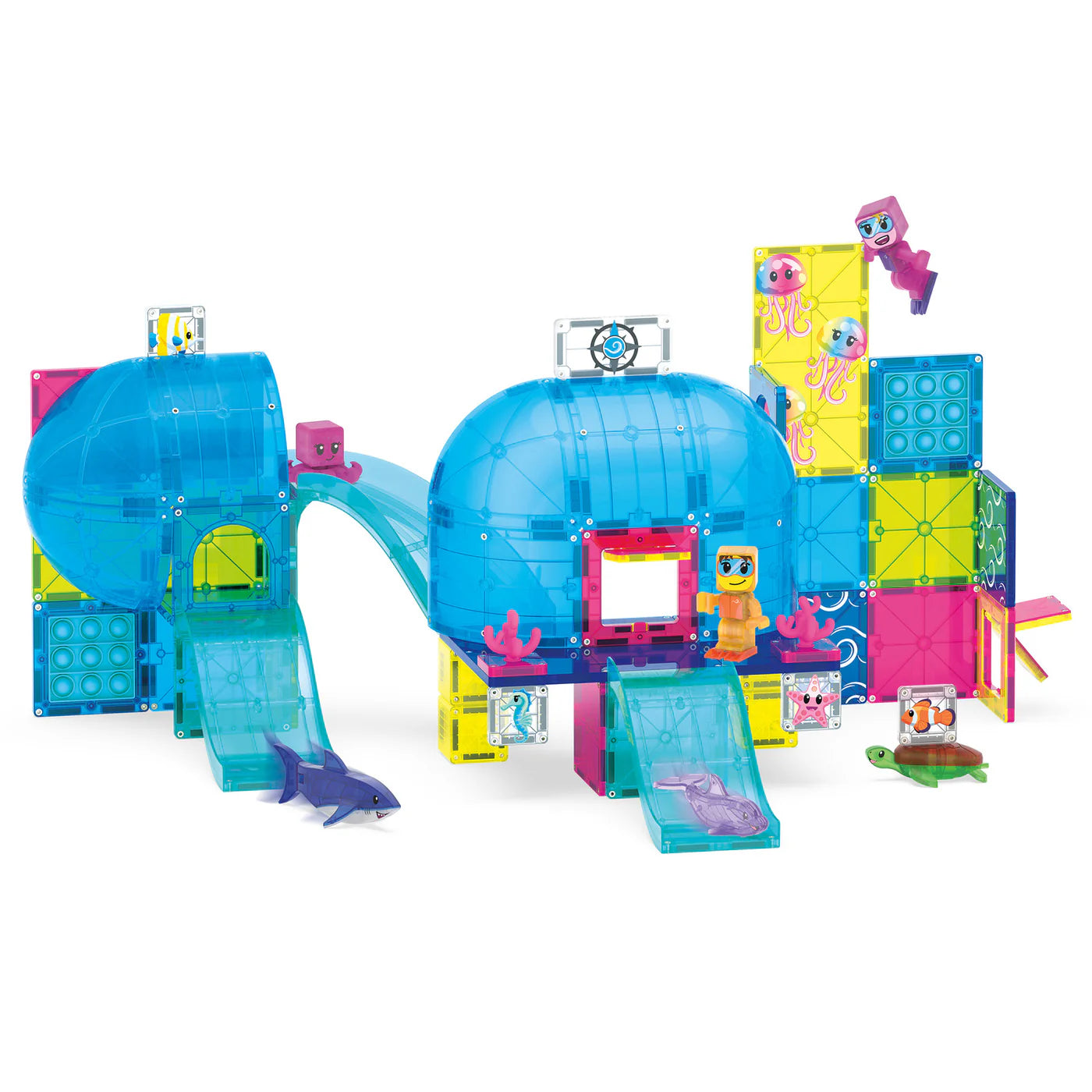 Undersea Adventure 58-Piece Set | Magna-Tiles - LOCAL PICK UP ONLY