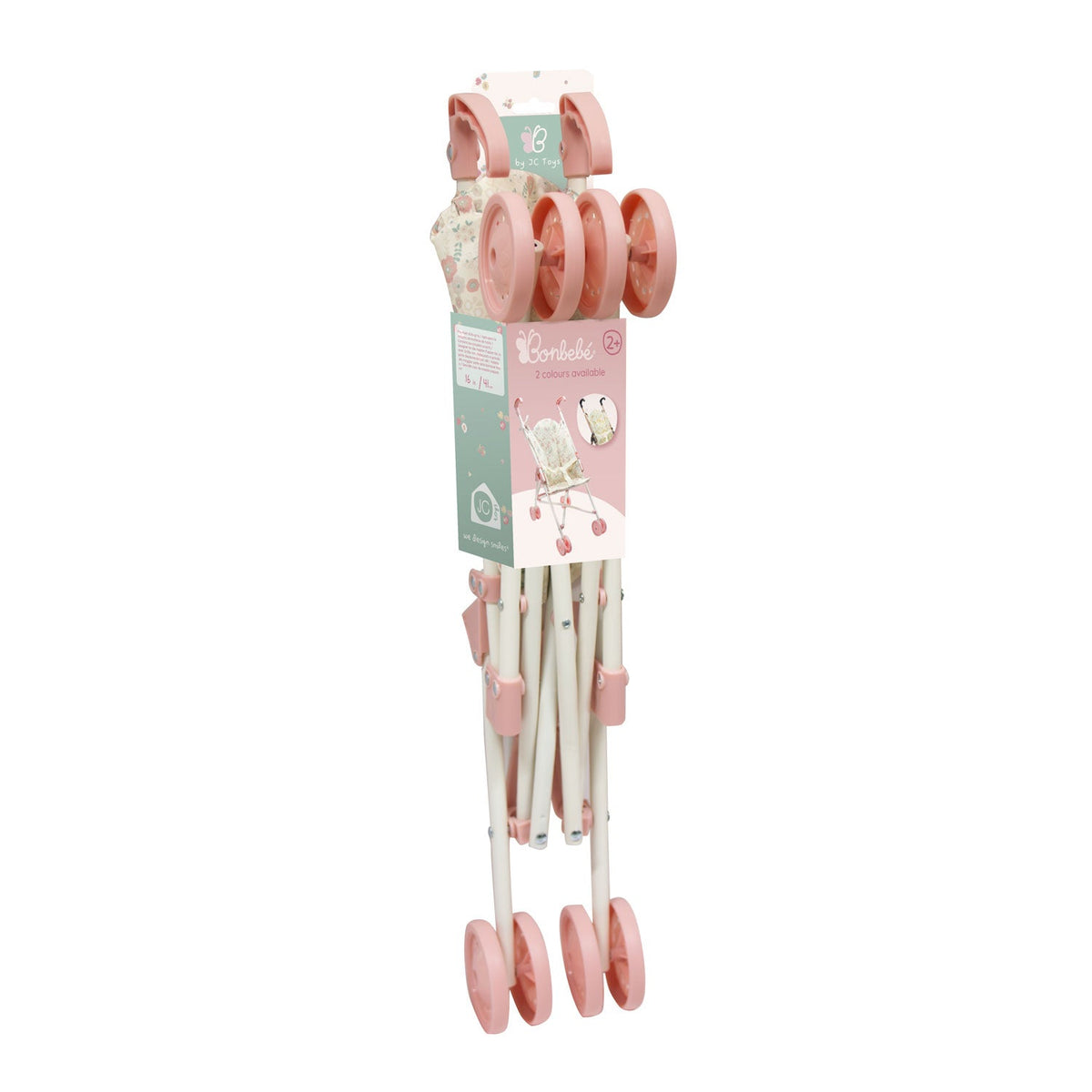Bonbebé Doll Umbrella Stroller - Pink Collection | JC Toys - LOCAL PICKUP ONLY