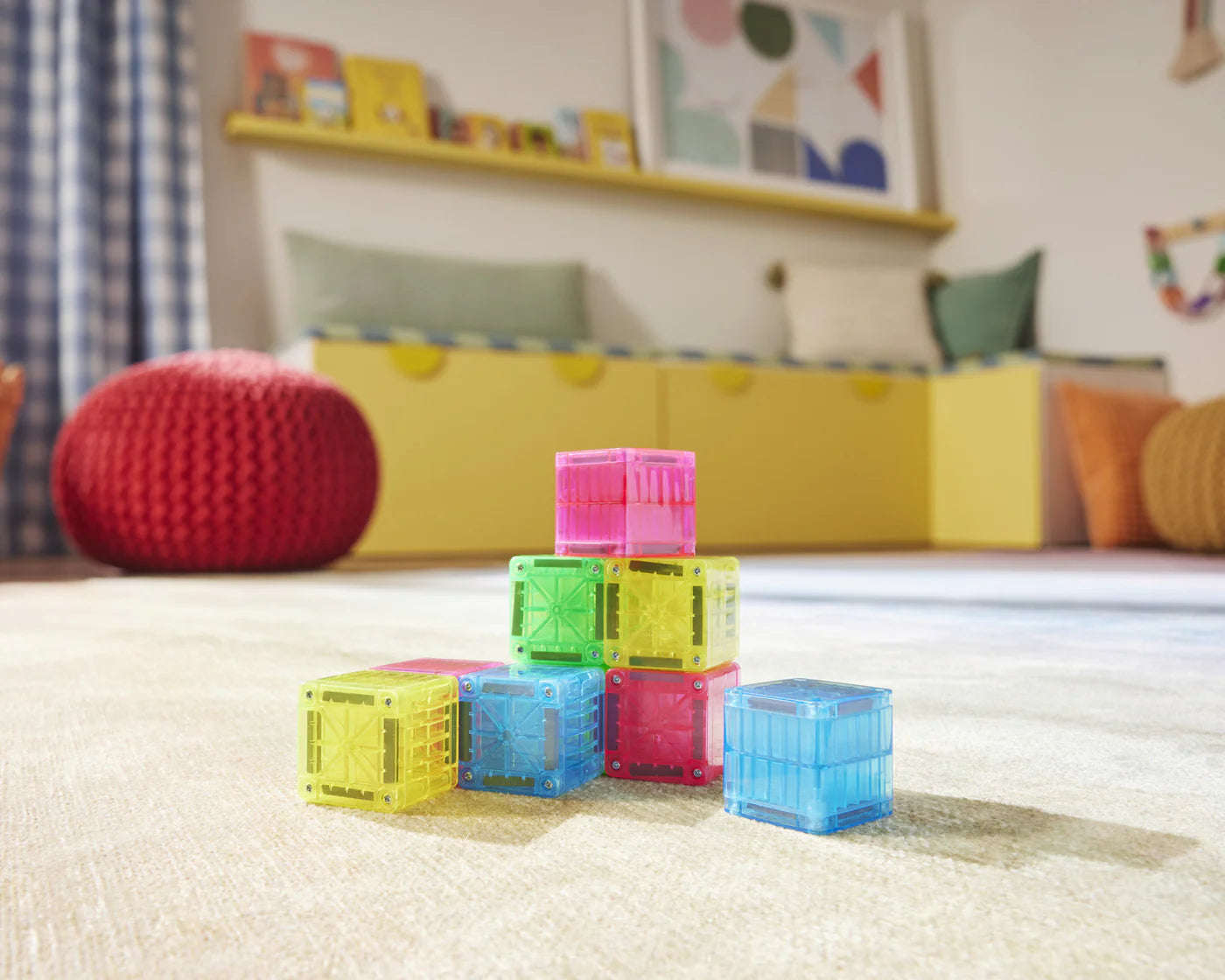 microMAGS Cubes 9-Piece Set | Magna-Tiles