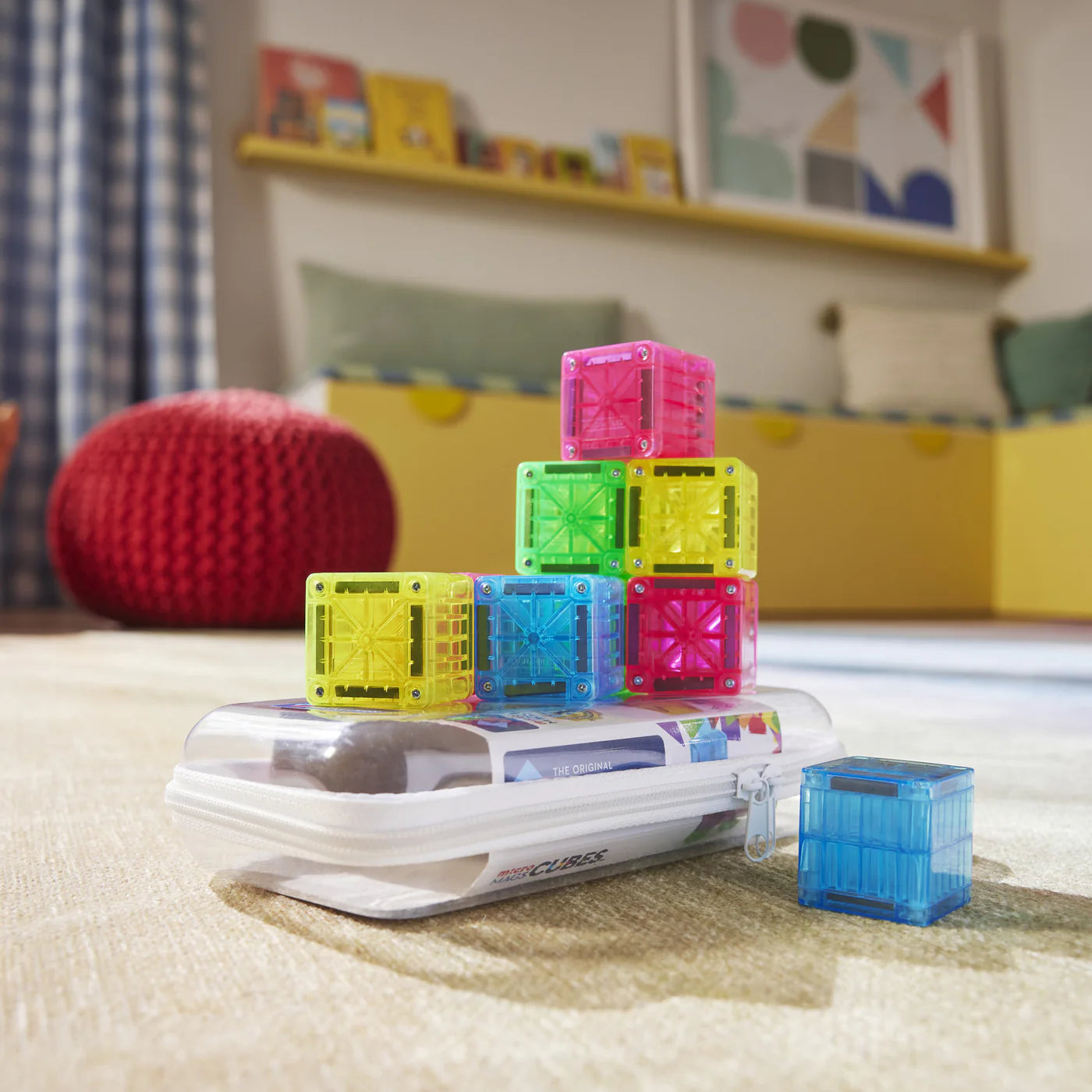 microMAGS Cubes 9-Piece Set | Magna-Tiles