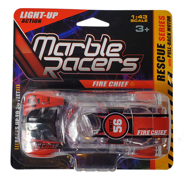 Pull-Back Marble Racers Rescue Series | SD Toyz