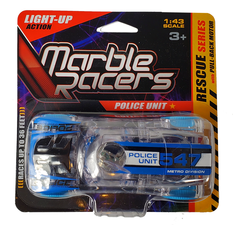 Pull-Back Marble Racers Rescue Series | SD Toyz