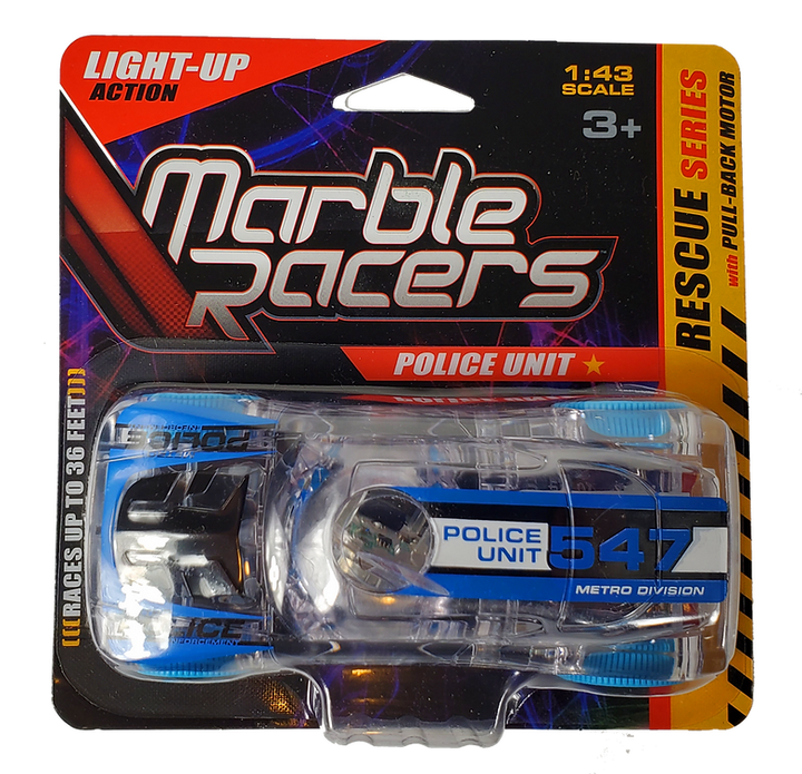 Pull-Back Marble Racers Rescue Series | SD Toyz