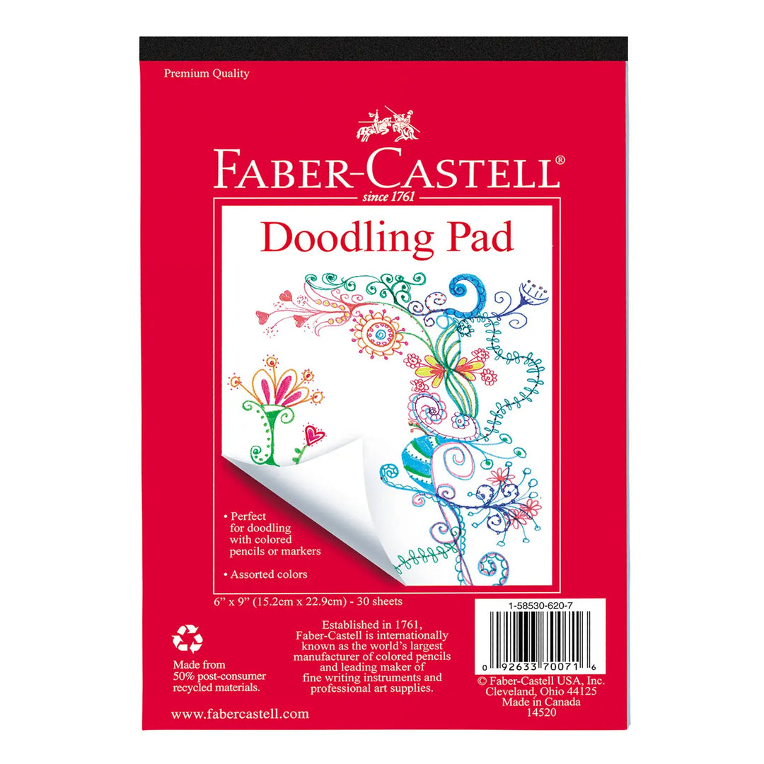 Doodling Pad 6" X 9" Notepad | Creativity for Kids