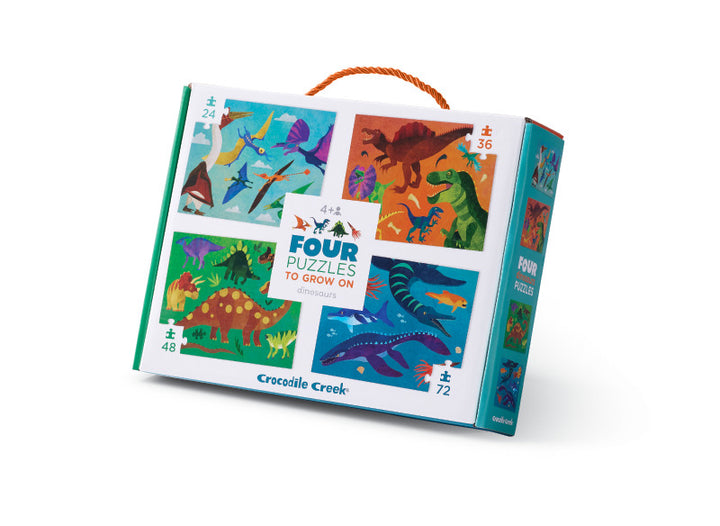 Four Puzzles: Dinosaurs | Crocodile Creek