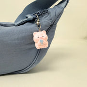 Pig with Lollipop Keychain | Rainbow Unicorn Birthday Surprise