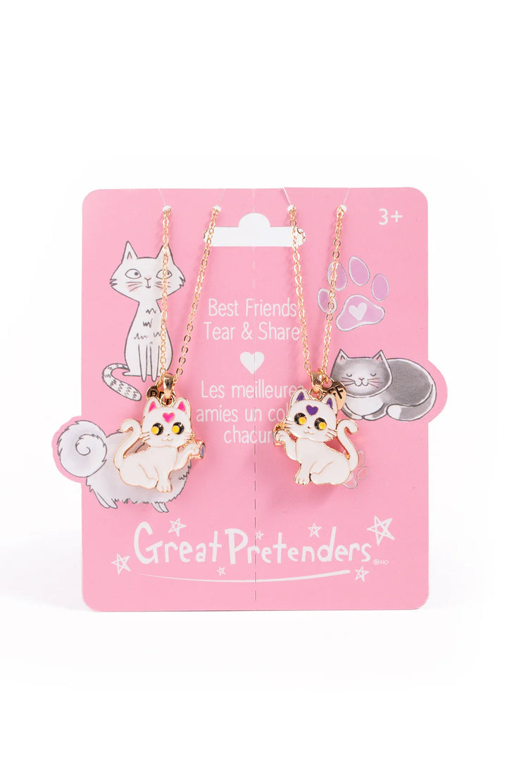 Smitten Kitten Tear & Share Necklaces | Great Pretenders