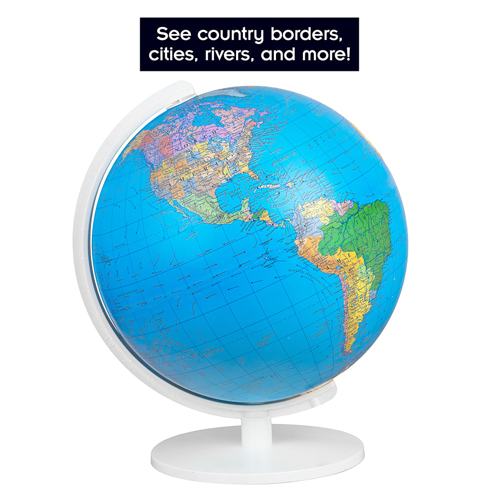 Illuminated Geopolitical Globe | Thames & Kosmos - LOCAL PICKUP ONLY