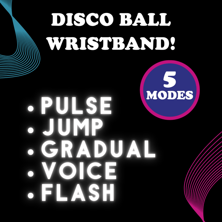 Disco Ball Wristband | Fizz Creations