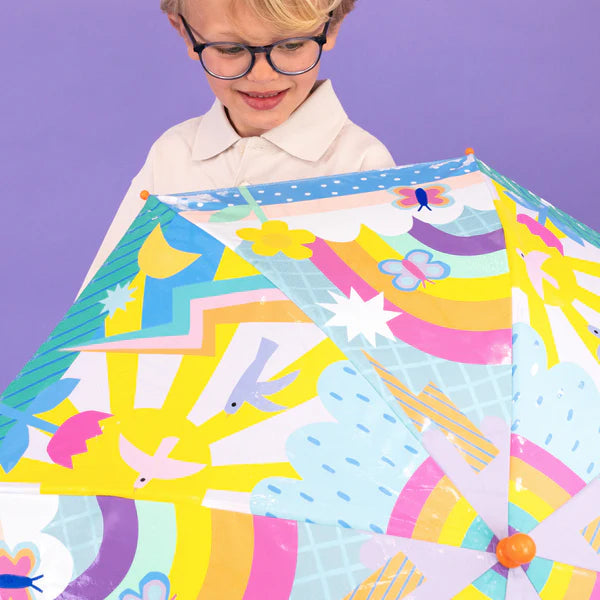 Rainbows 17" Color Changing Umbrella | Floss and Rock- LOCAL PICK UP ONLY