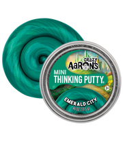 Mini Emerald City - 2" Thinking Putty Tin | Crazy Aaron's