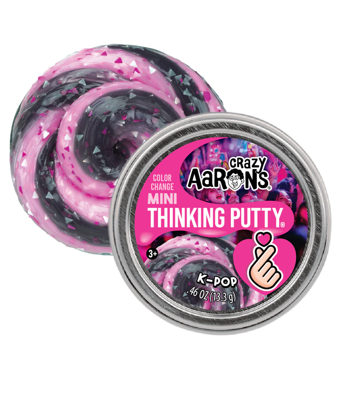 Mini K-pop - 2" Thinking Putty Tin | Crazy Aarons