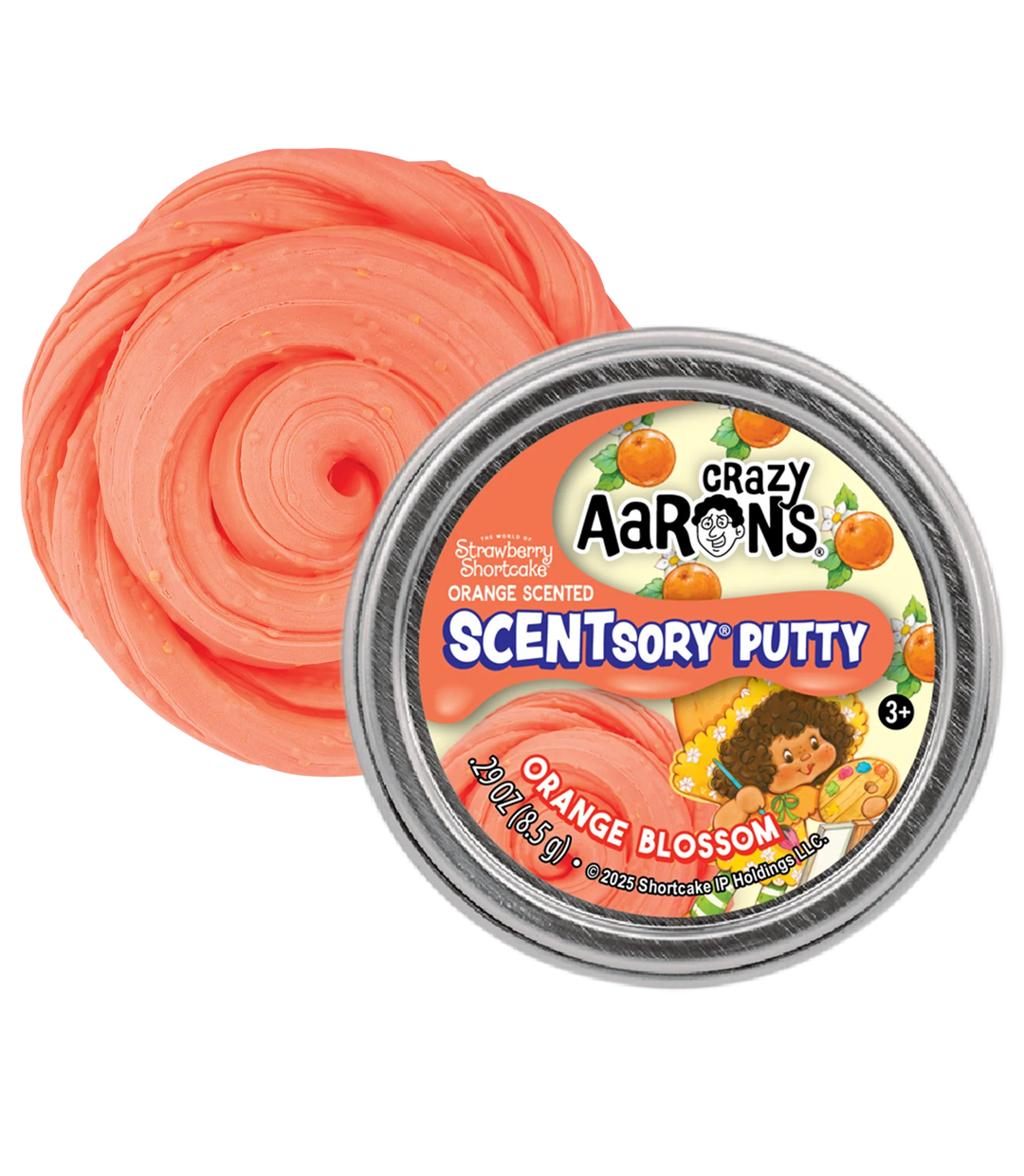 Mini Thinking Putty -  Orange Blossom | Crazy Aaron's