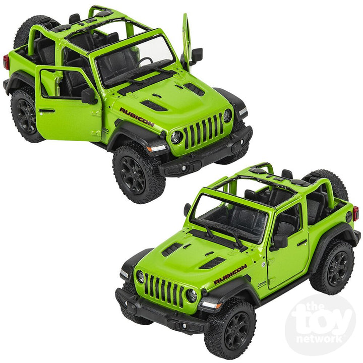 5" Die-Cast 2018 Jeep Wrangler Open Top