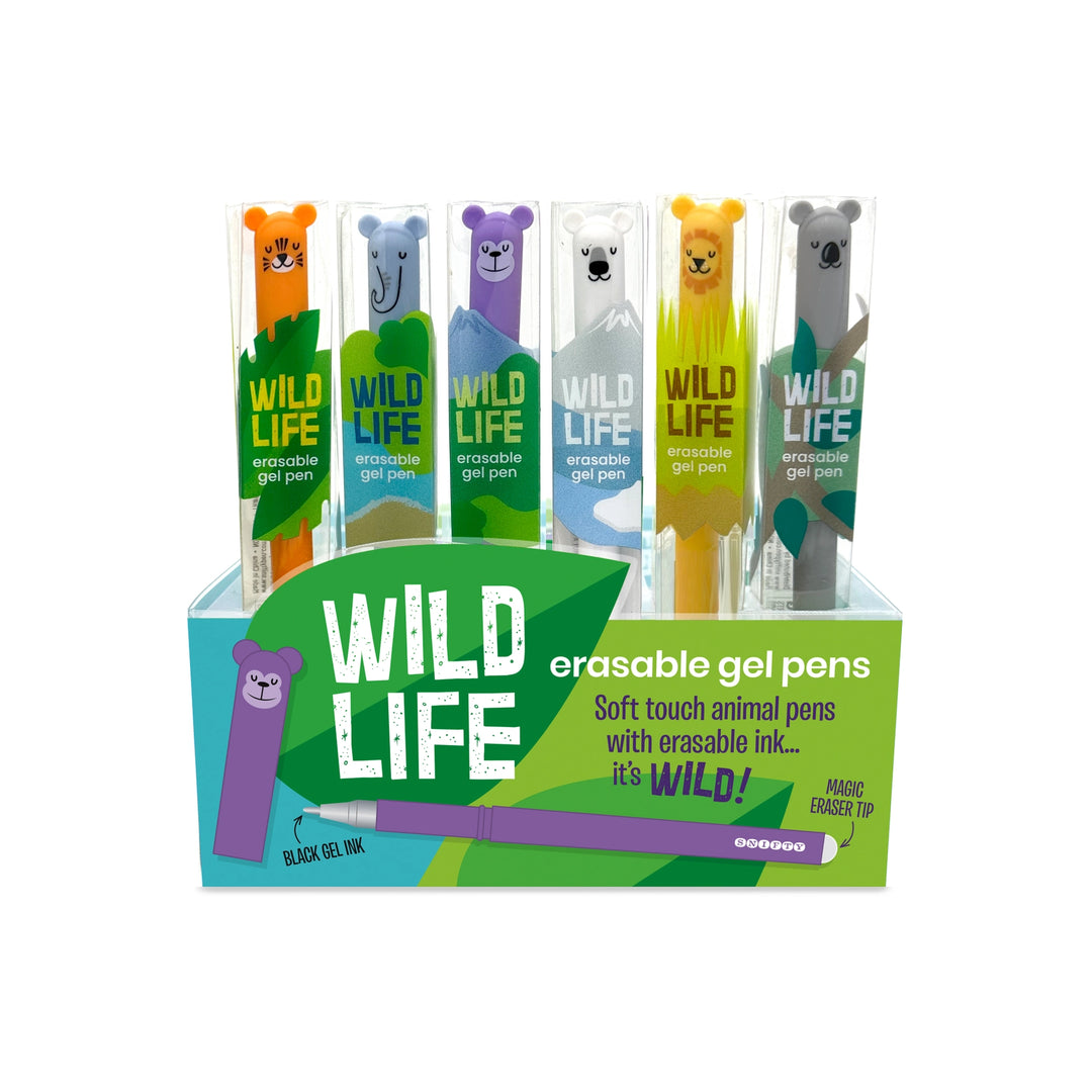 Wild Life Erasable Gel Pens | SNIFTY