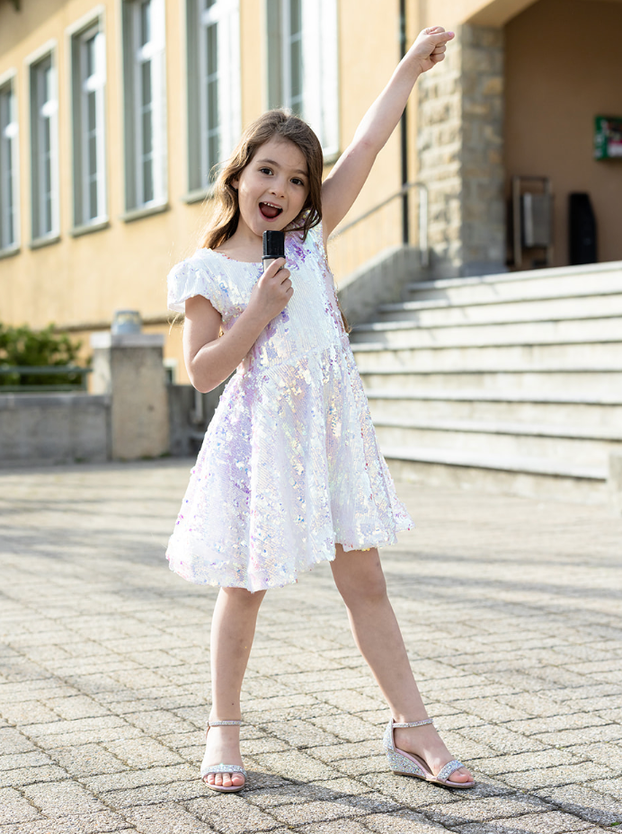 great pretenders sequin dress Glam Party Gold Dress Size 3-4