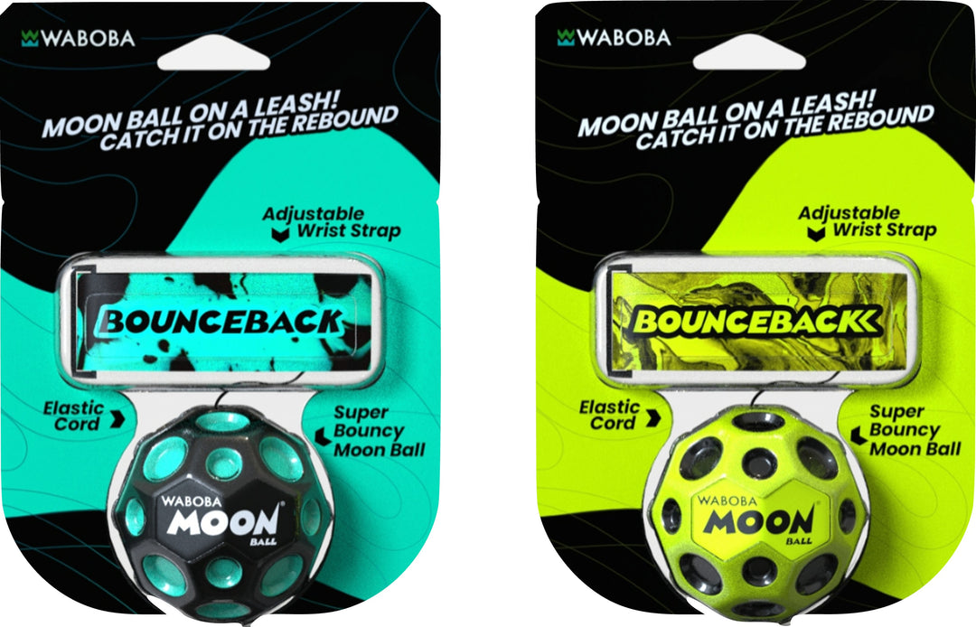 Bounceback - Moon Ball on a Leash | Waboba