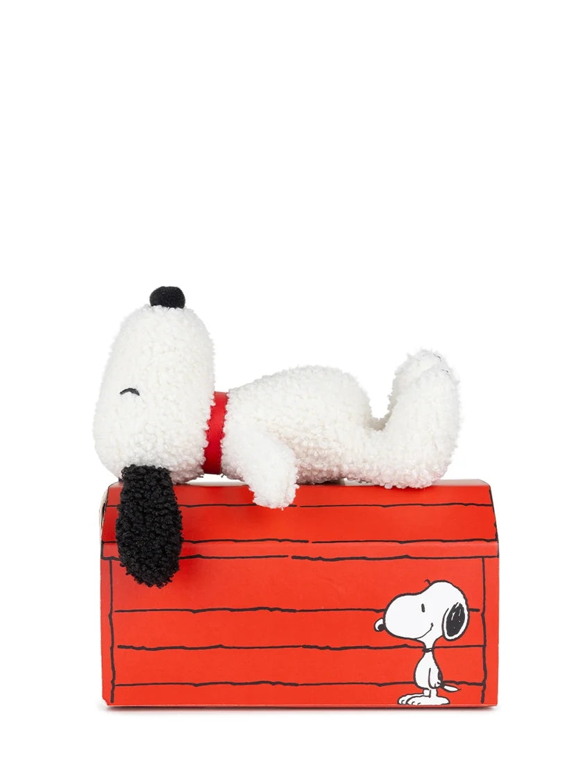 Snoopy ECO Tiny Teddy Cream in giftbox - 7" | Bon Ton Toys